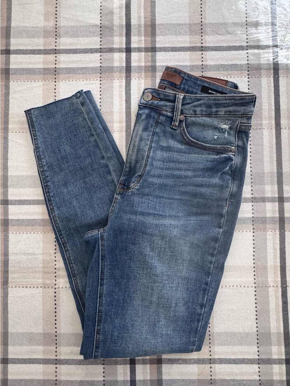 Judy Blue Women's Skinny Jeans, Size 7/28 Raw Hem